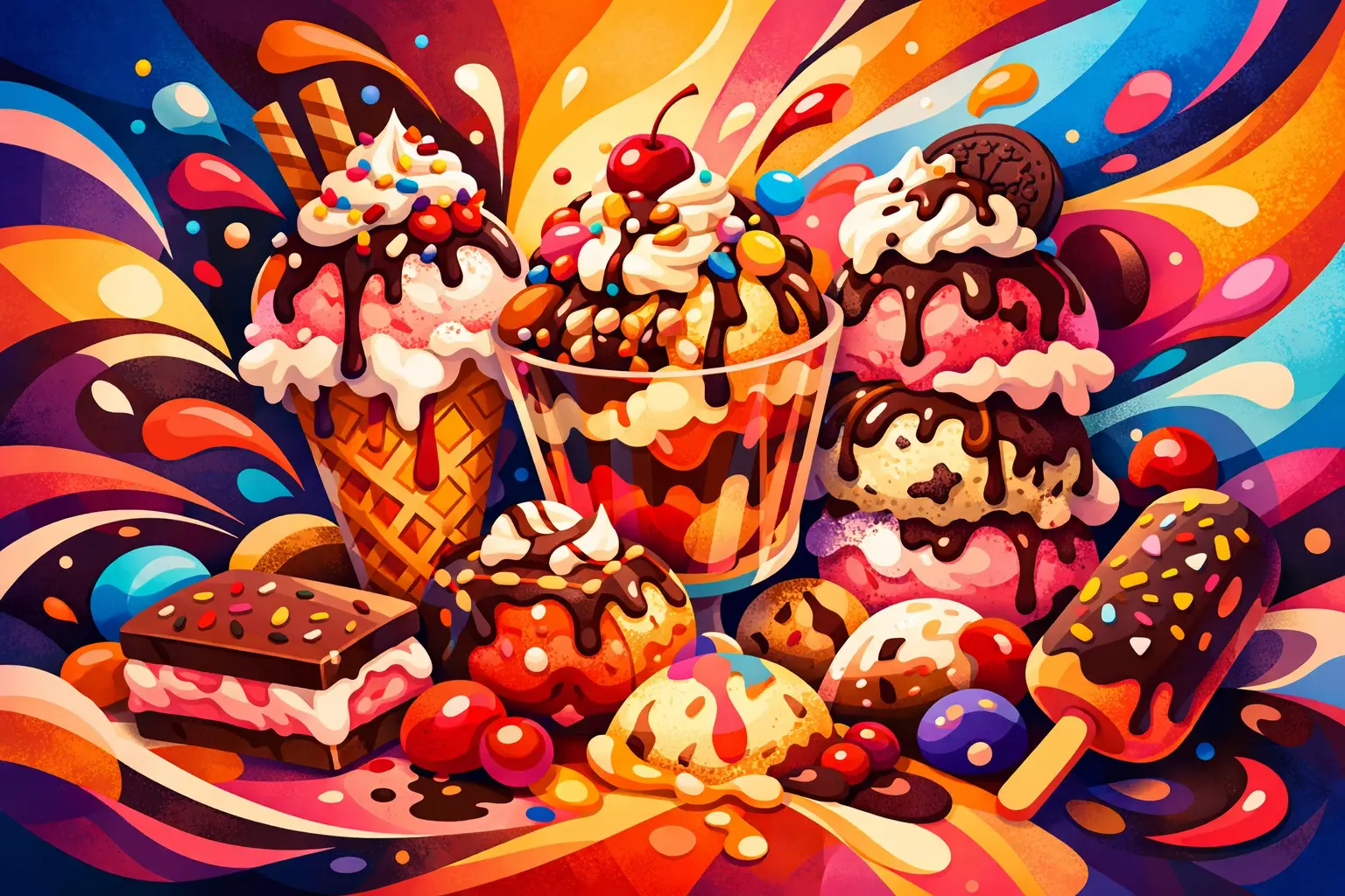 9 Loaded Ice Cream Dessert Ideas to Share