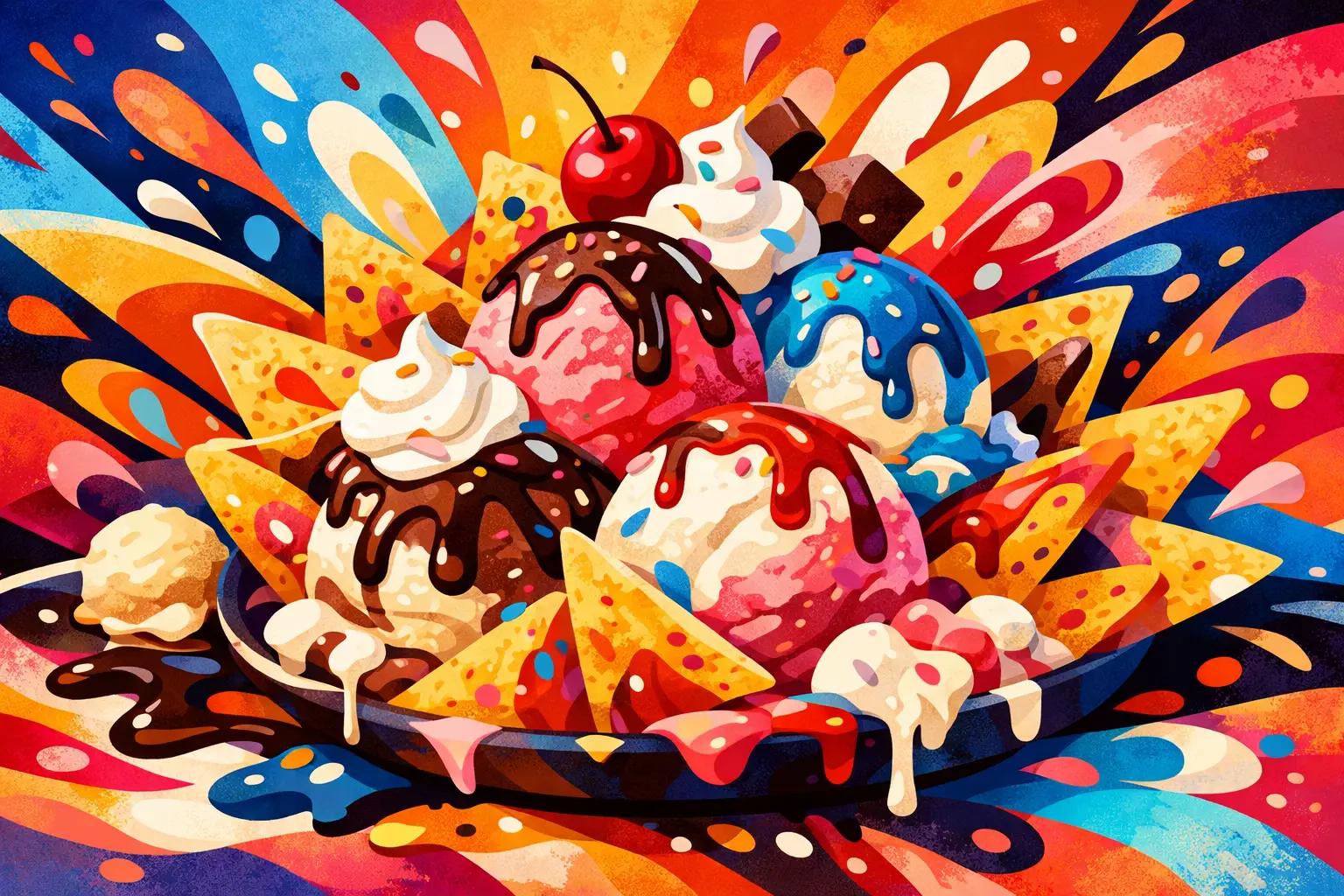 A Guide to Ice Cream Nachos Worth Sharing